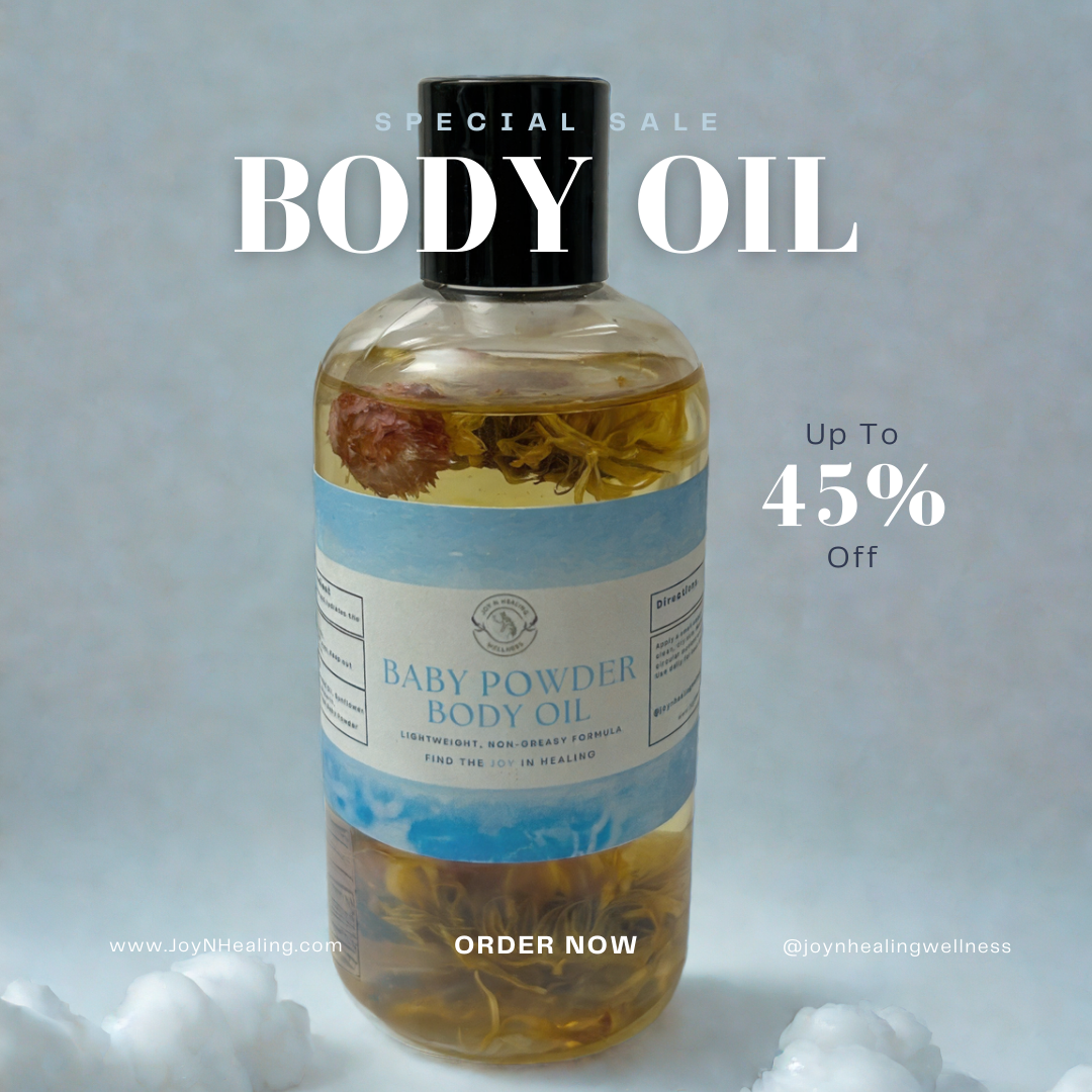 Baby Powder Body Oil