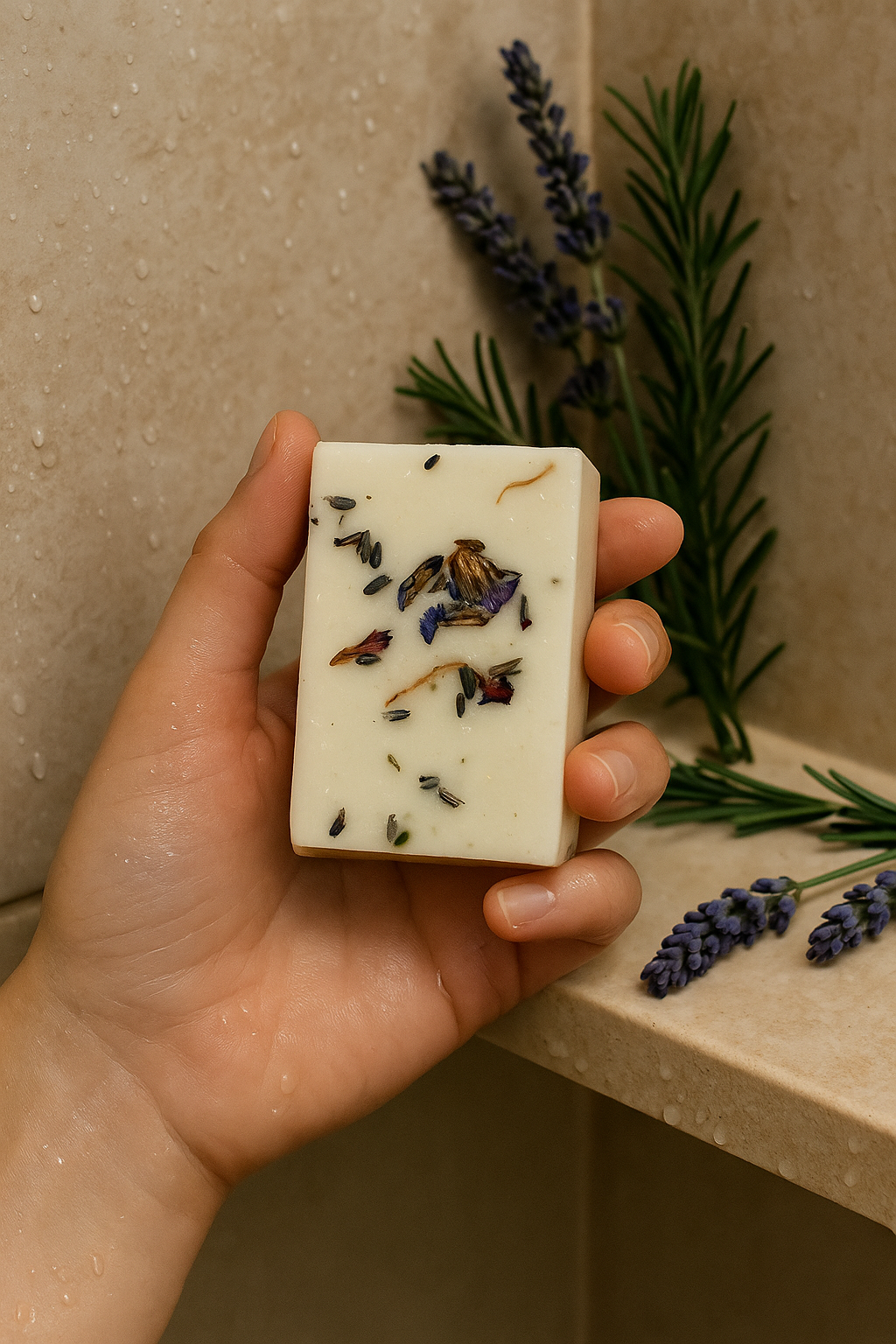 NEW Extra Moisturizing Rosemary & Avocado Hair Soap Bar