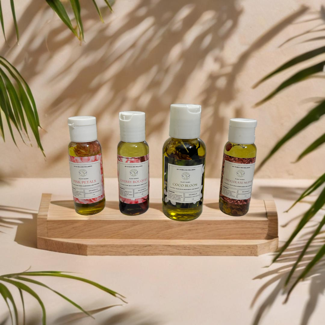 Spring Body Oil Sample Set