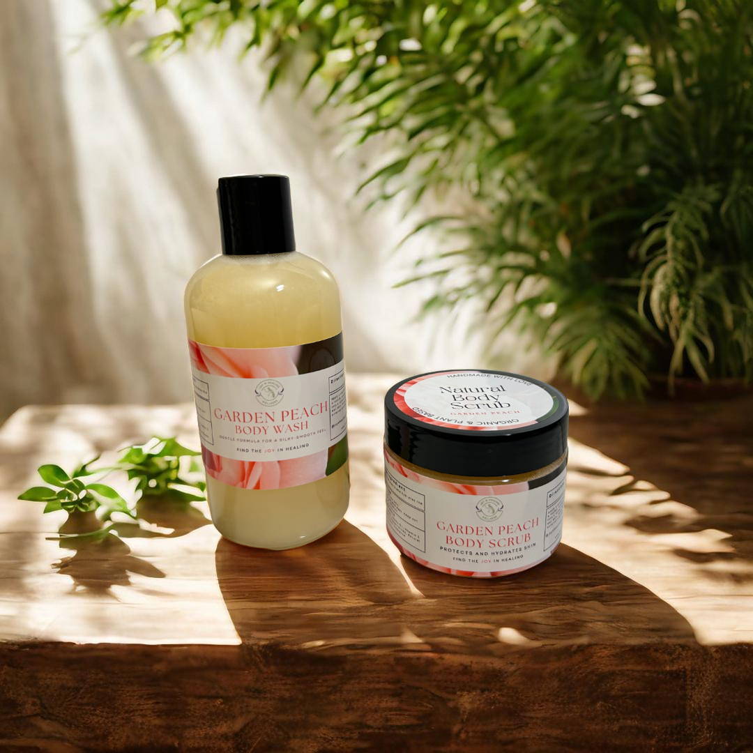 Garden Peach Body Set