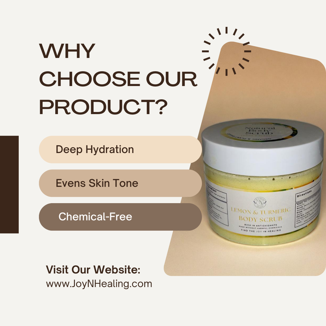 Lemon & Turmeric Body Scrub