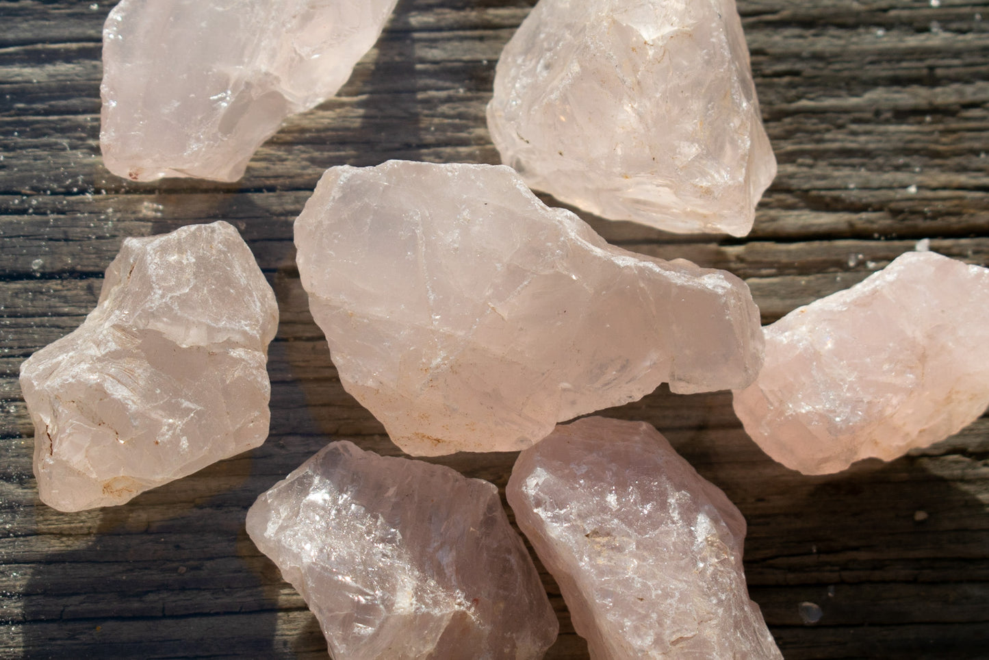 Raw Rose Quartz
