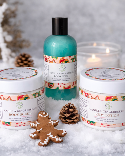 Vanilla Gingerbread Body Set