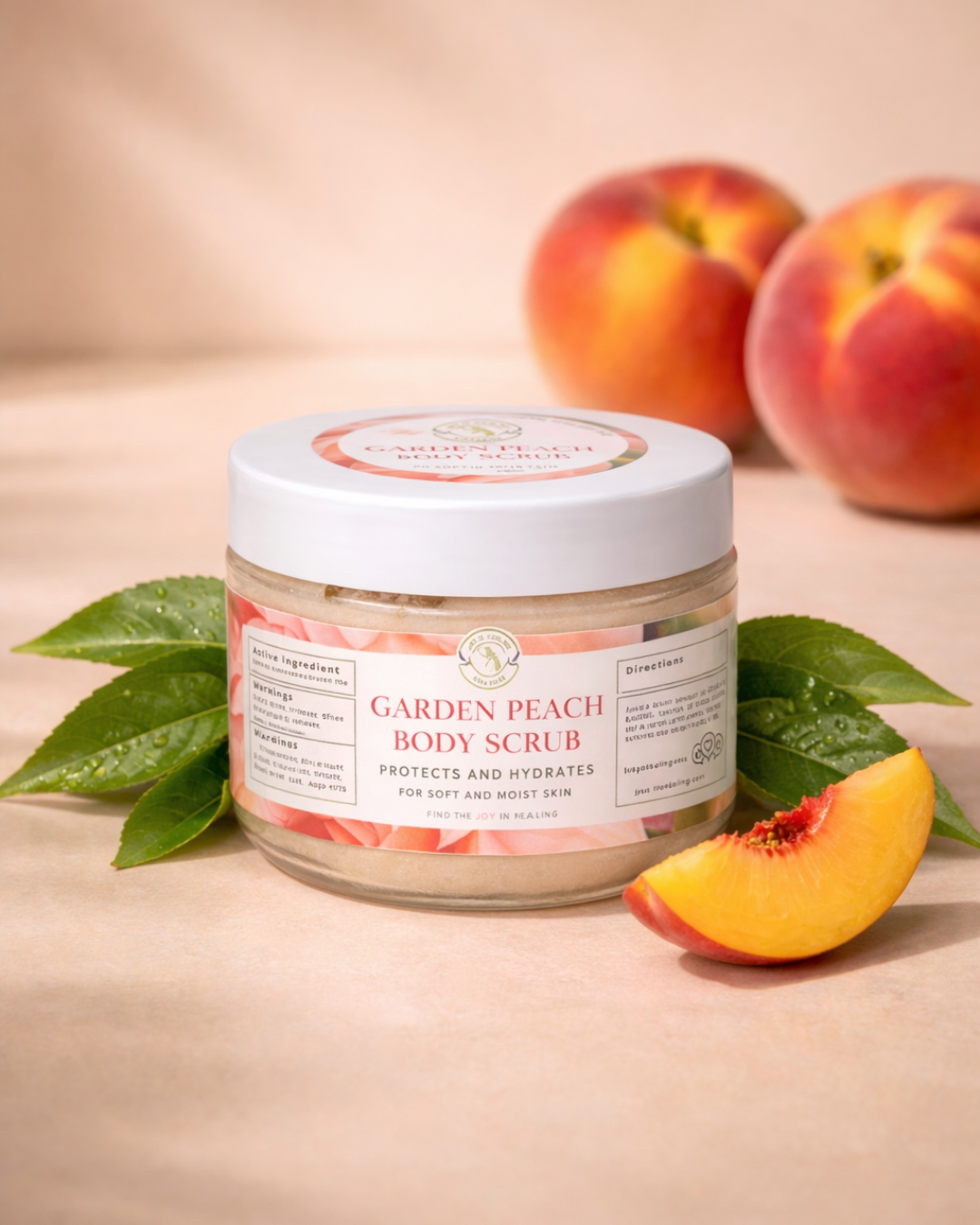 Garden Peach Body Scrub