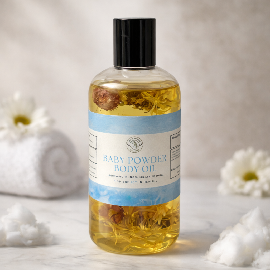 Baby Powder Body Oil