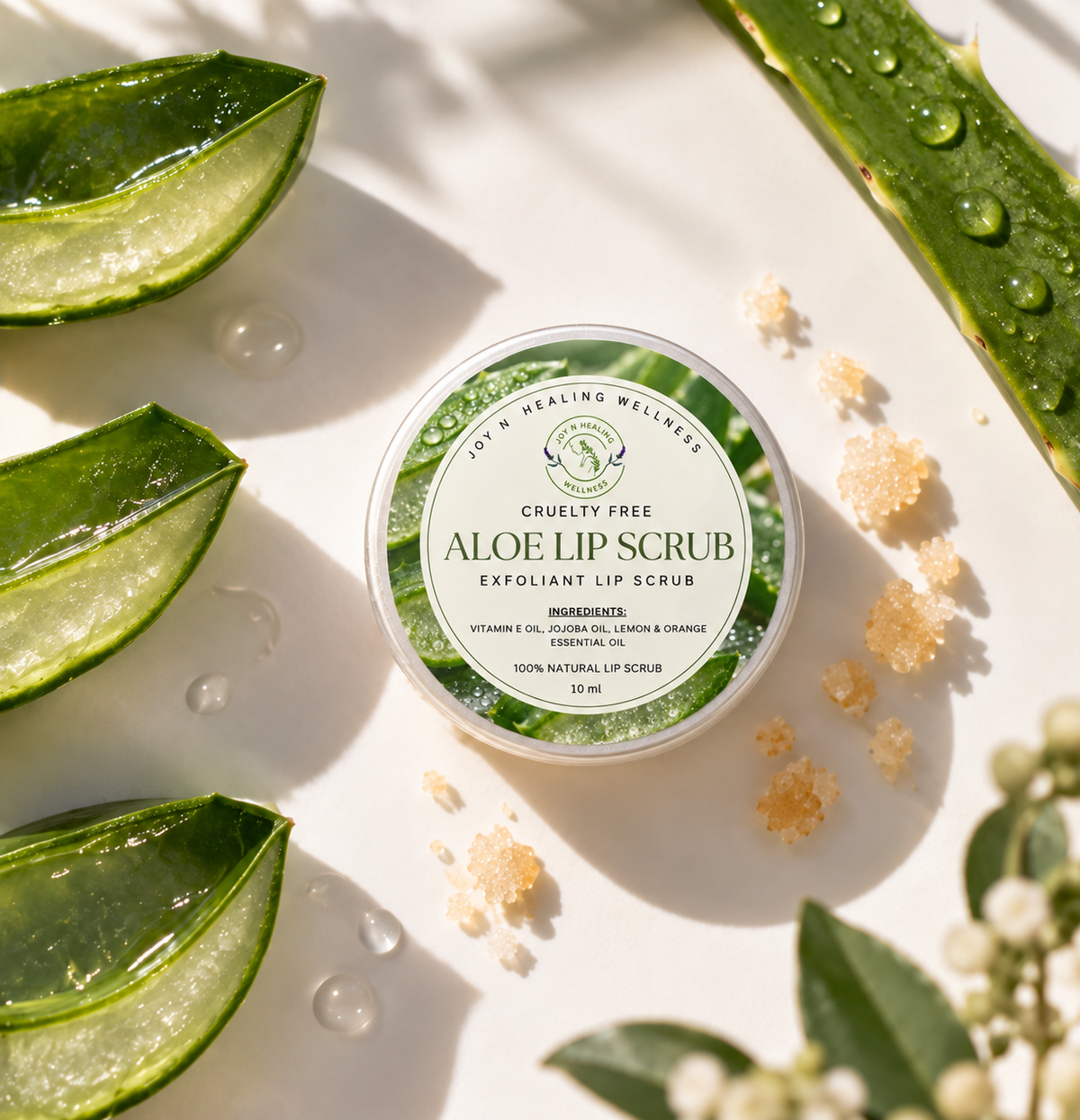 Aloe Vera Lip Scrub