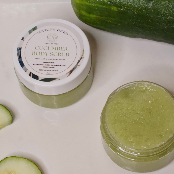 Cucumber Body Scrub