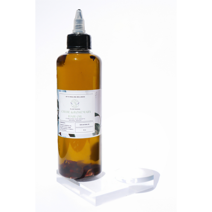 Bottle of tincture on a white background