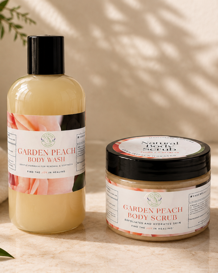 Garden Peach Body Set