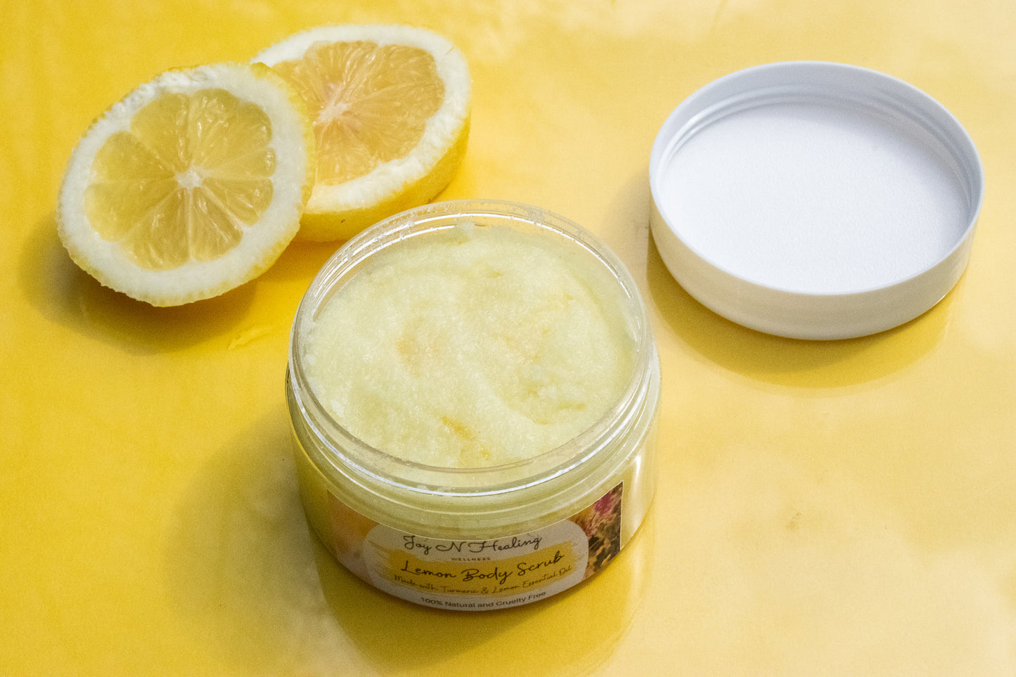 Lemon & Turmeric Body Scrub