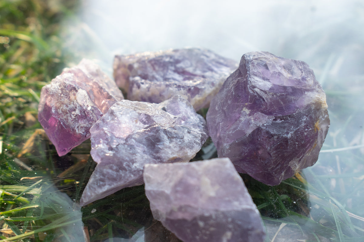 Raw Natural Amethyst Crystal
