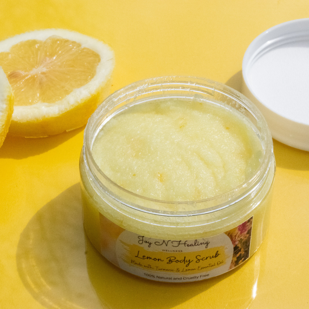 Lemon & Turmeric Body Scrub