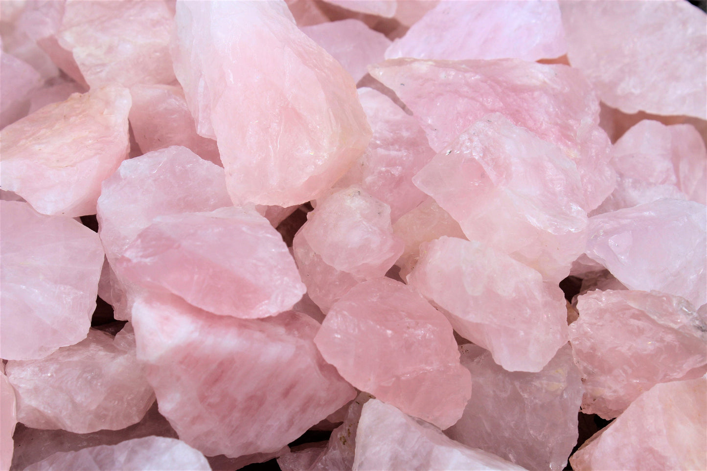 Raw Rose Quartz