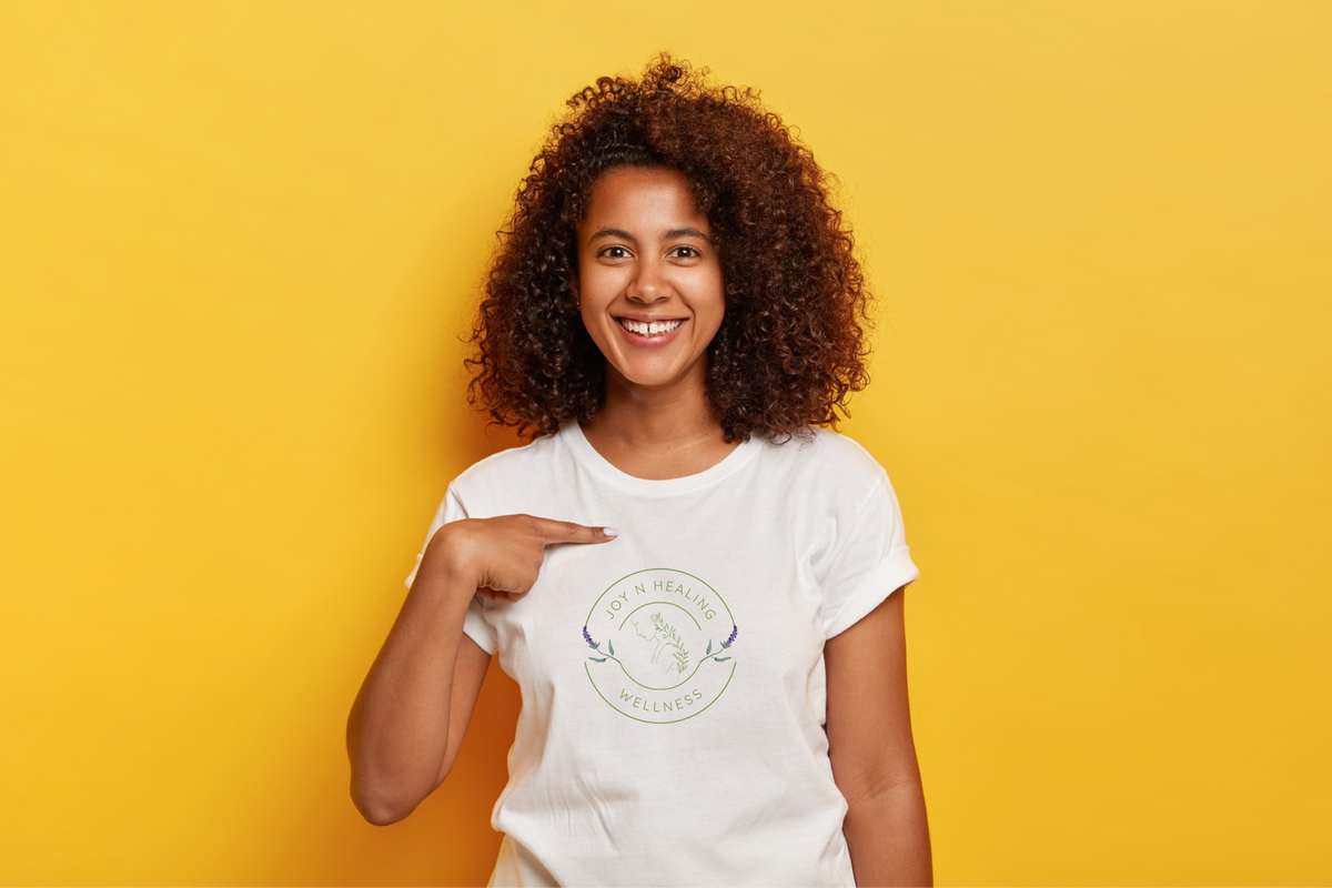 White Unisex Healing T Shirt